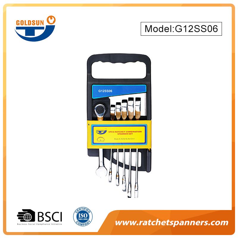 Set Spanar Ratchet 6pcs