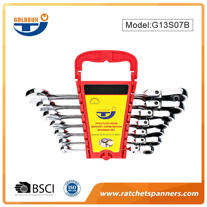 Set Spanar Ratchet 7pcs