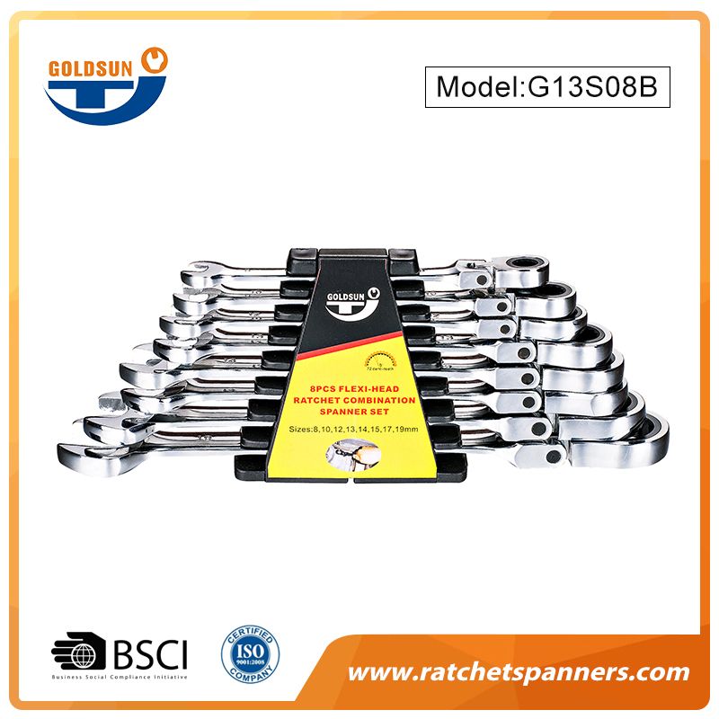 Set Spanar Ratchet 8 keping