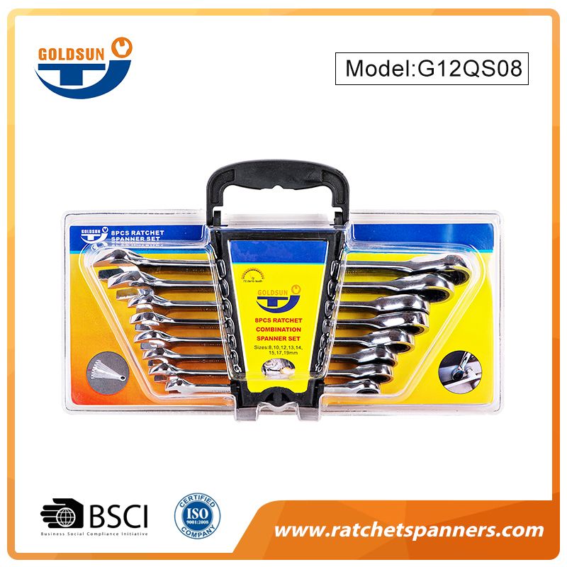 Set Spanar Ratchet dengan Beg Lepuh